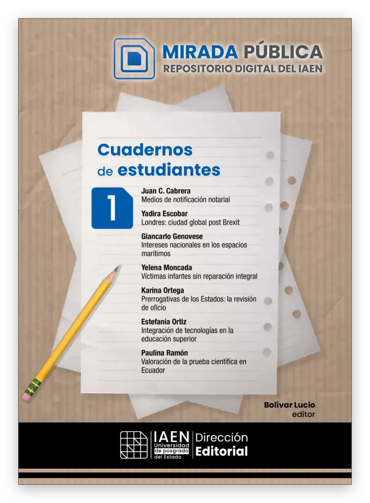 Portada de Cuadernos de estudiantes n.º 1