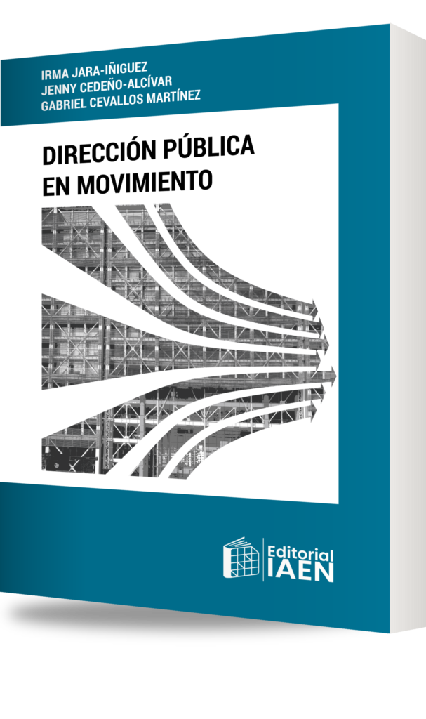 Maqueta de la portada del libro Dirección pública en movimiento