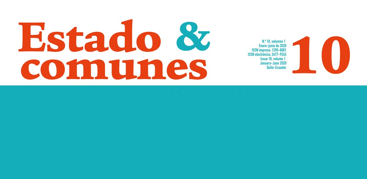 Estado & comunes n.º 10, enero-junio de 2020