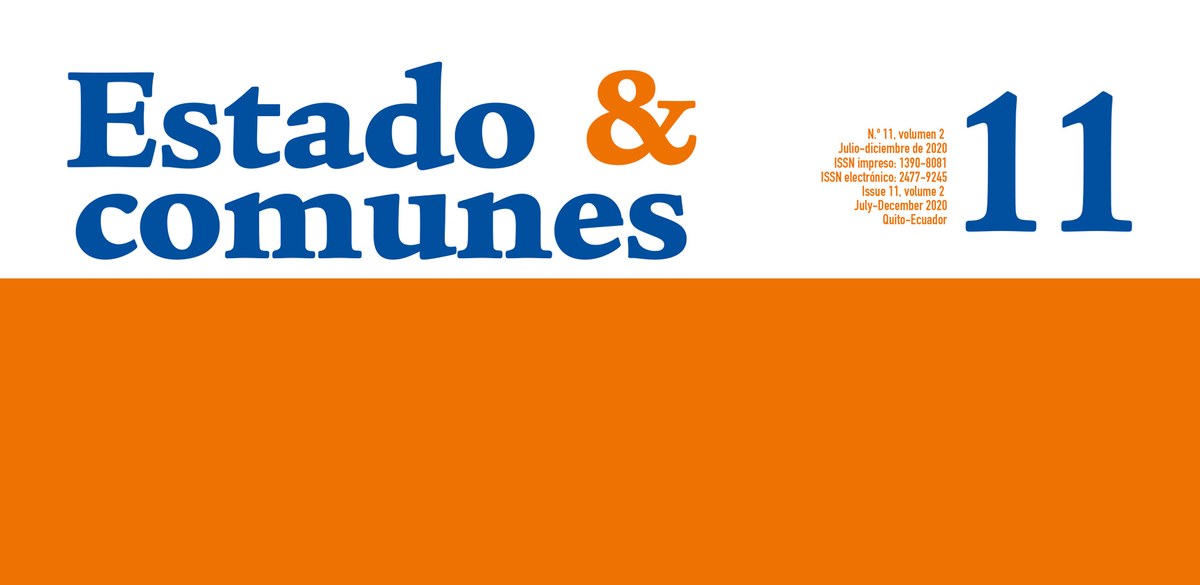 Estado & comunes n.º 11, julio-diciembre de 2020