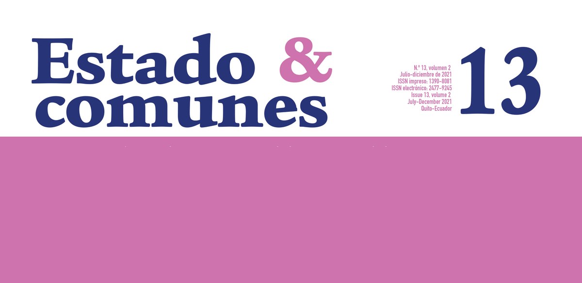 Estado & comunes n.º 13, julio-diciembre de 2021