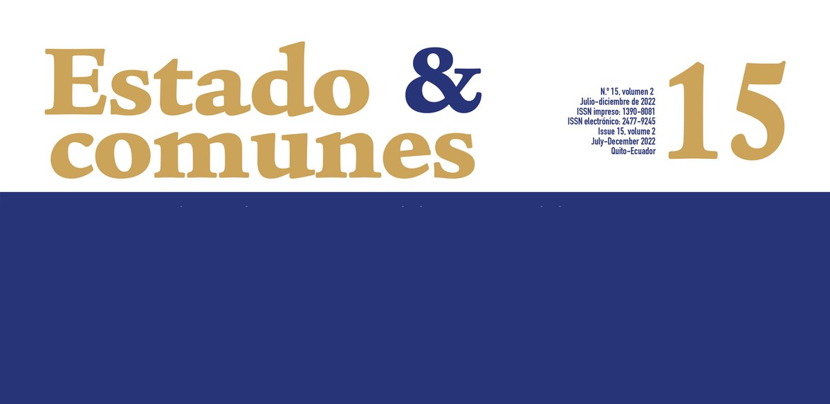 Estado & comunes n.º 15, julio-diciembre de 2022