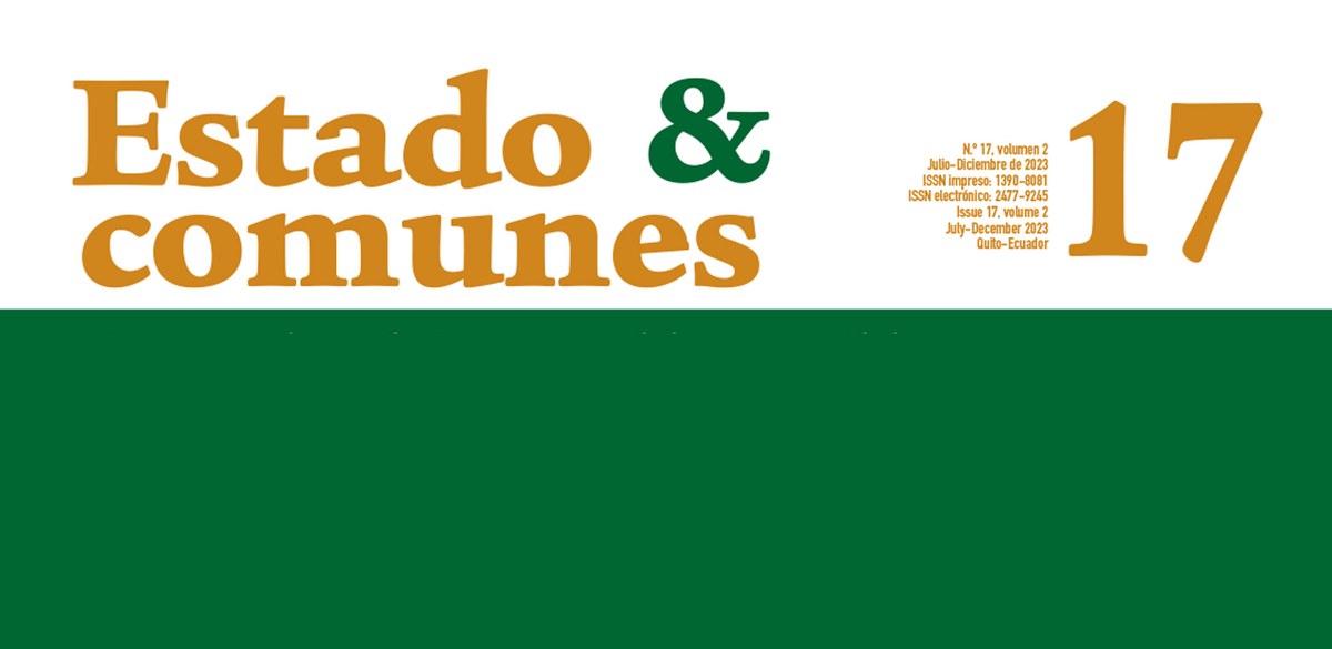 Estado & comunes n.º 17, julio-diciembre de 2023