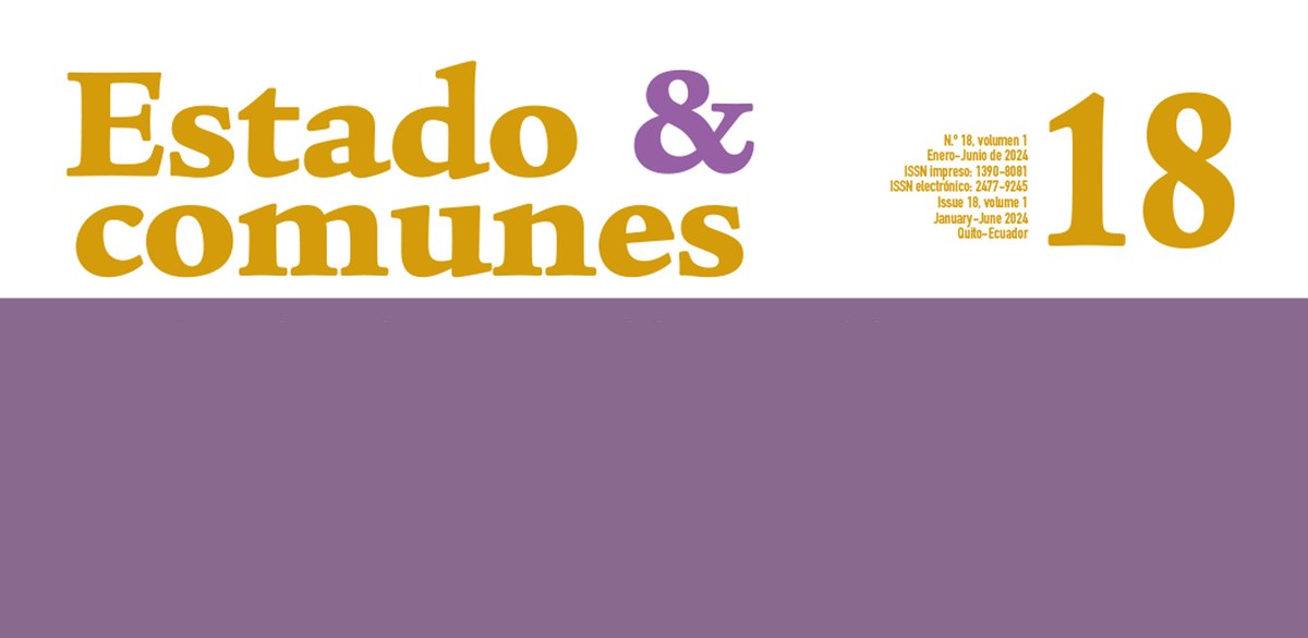 Estado & comunes n.º 18, enero-junio de 2024