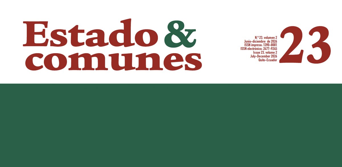 Estado & comunes n.º 23, julio-diciembre de 2026