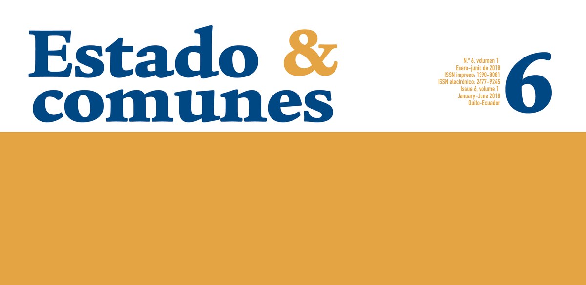 Estado & comunes n.º 6, enero-junio de 2018