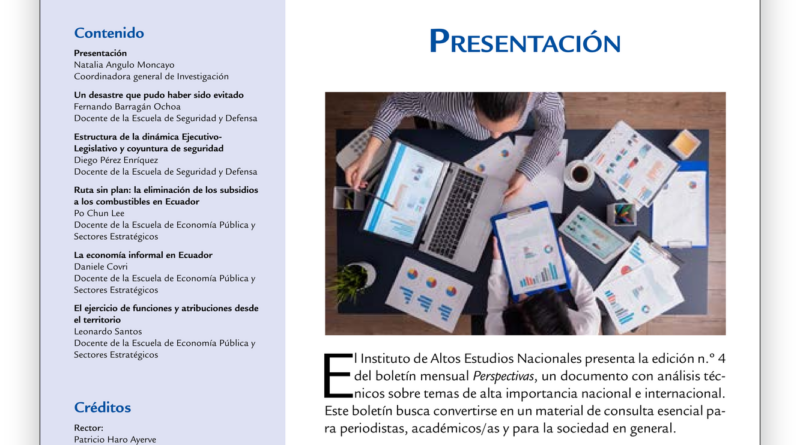 Portada de Perspectivas n.º 4