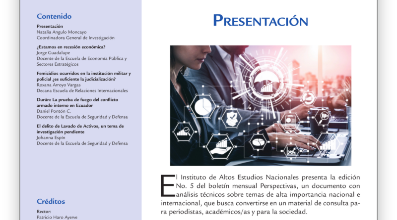 Portada de Perspectivas n.º 5
