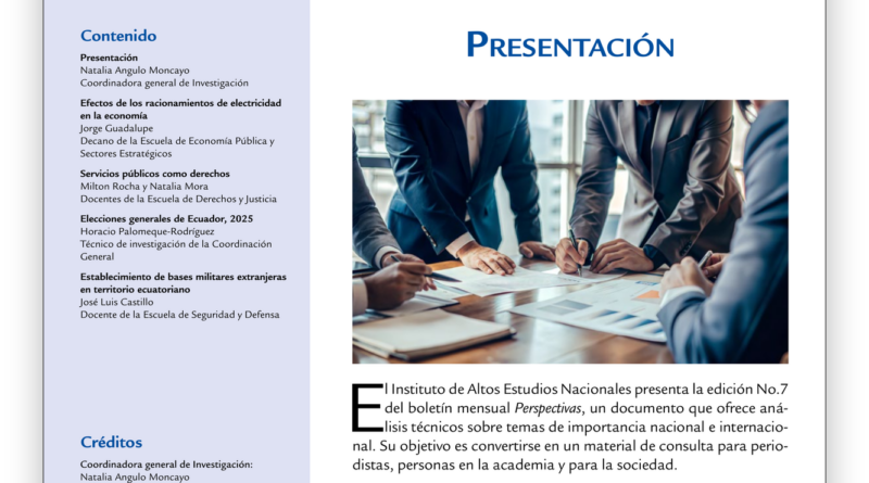Portada de Perspectivas n.º 7
