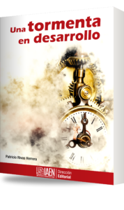 Portada de Una tormenta en desarrollo, de Patricio Rivas Herrera